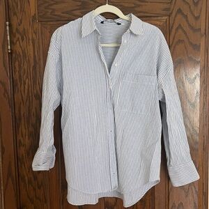 Zara Oversized Linen Shirt